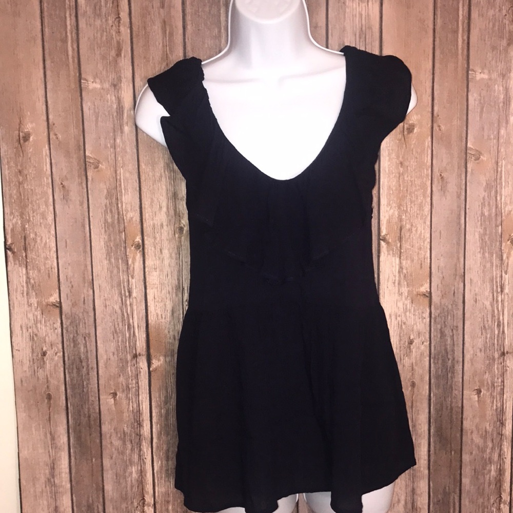 NWT Empire Waist Ruffle Blouse